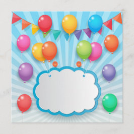 Invitación Birthday party