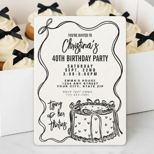 Invitación Black Bow amarra sus 30 años 40