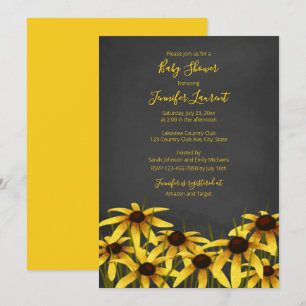 Invitación Black Eyed Susan