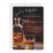 Black Gold Elegant Whiskey 70th Birthday Party