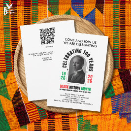 Invitación BLACK HISTORY MONTH Centennial Woodson Dinner