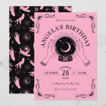 Black pink magia luna crystal ball