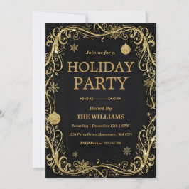 Invitación Black Tie Holiday & New Year’s Eve Celebration