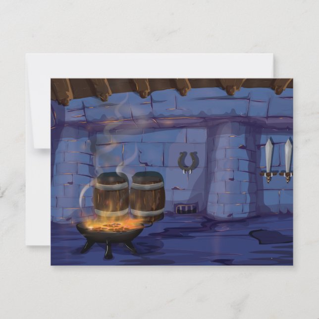 Invitación Blacksmiths Forge (Anverso)