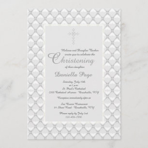 Invitación Blanca Perlada