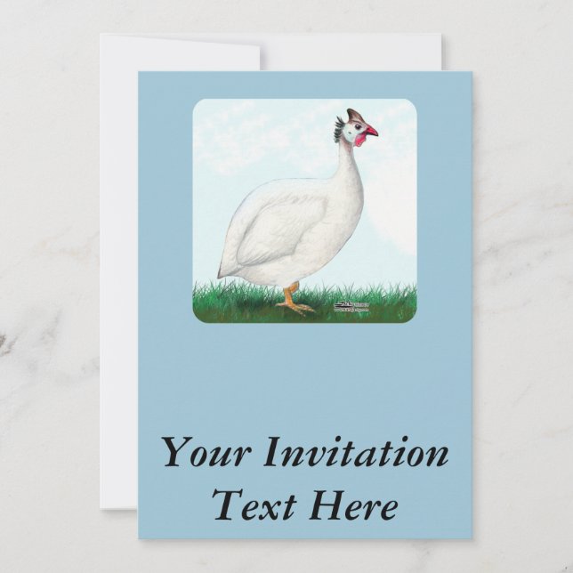 Invitación Blanco de Guinea (Anverso)