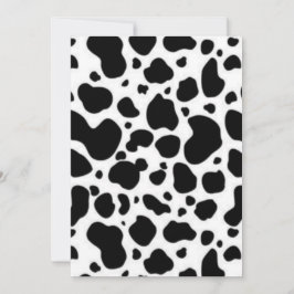 Invitación Blanco y negro