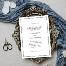Blanco y negro | Boda clásico de elegancia italian