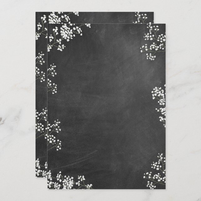 Invitación Blank DIY Crea tu propio cromatógrafo de aliento p (Anverso / Reverso)