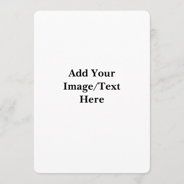 Invitación Blank Wedding Templates | Elegant Customizable  (Anverso)