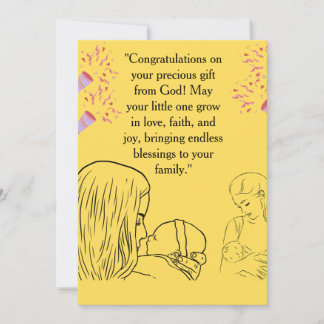 Invitación Blessing from Above