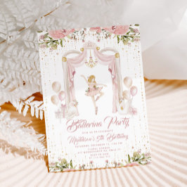 Invitación Blonde Ballerina, etapa del centro