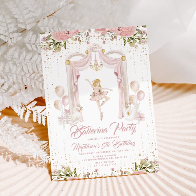 Invitación Blonde Ballerina, etapa del centro (Subido por el creador)