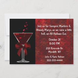 Invitación Bloody Mary All Hallow Eve Invitaton Fiesta
