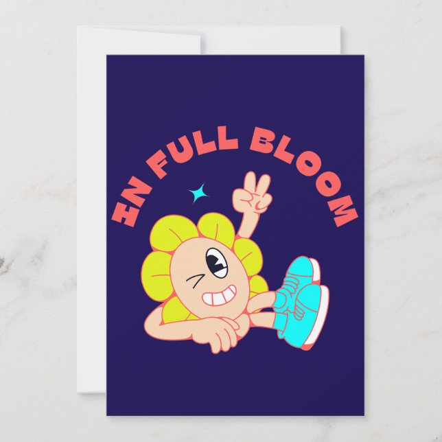 Invitación Bloom & Bounce (Anverso)