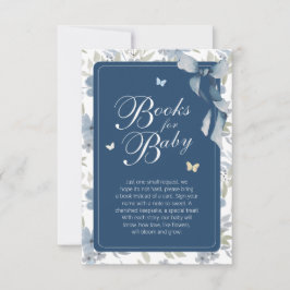 Invitación Bloom y Grove Baby Shower Books For Baby Card