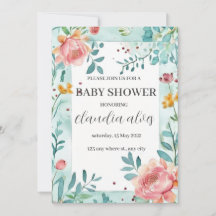 Bloomin' Baby Shower: Celebración por el nombre de