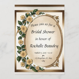 Invitación Blooming Love - Custom Bridal shower Invitations