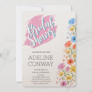 Invitación Blooms y sueños de novias rusos