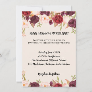 Invitación Blossom Harmony