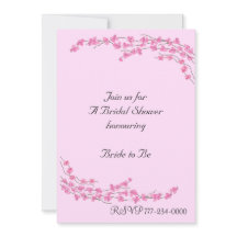 Blossom rosa ducha de novia