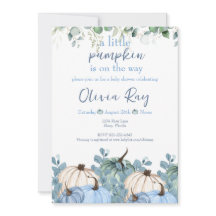 Blue Boho un pequeño calabaza está en camino