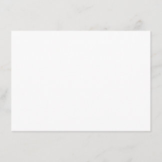 Invitación Blue Botanical Modern Wedding Thank You Card