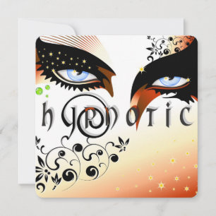 Invitación Blue Eyes Fashion Make Up