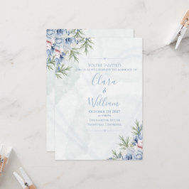 Invitación Blue Haven -
