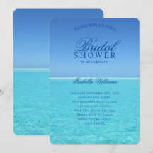 Blue Ocean Bridal Shower