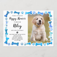 Blue Paw Imprime Huesos Nuevos Perros Mascotas Duc