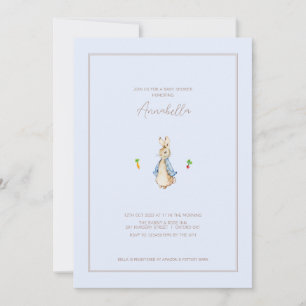 Invitación Blue Peter the Rabbit Beatrix Potter Bunny