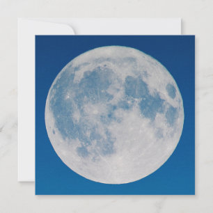 Invitación Blue Sky Full Moon