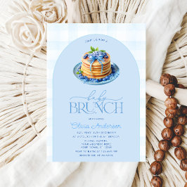 Invitación Blueberry Pancake Baby Brunch Baby Shower