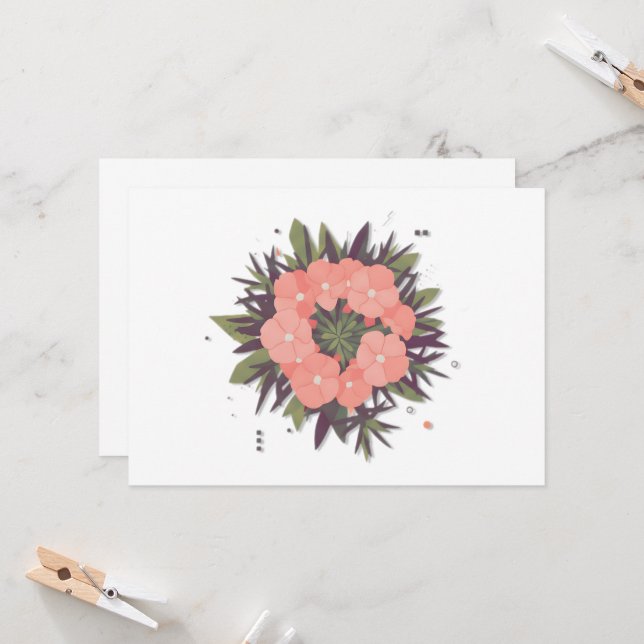 Invitación Blumenkranz der Harmonie (Anverso/Reverso In Situ)