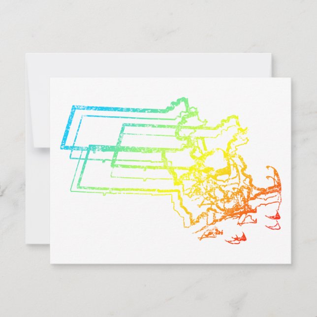 Invitación blur chill de massachusetts (Anverso)