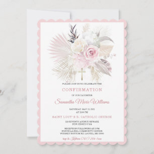 Invitación Blusas de Confirmación Personalizadas para Niñas