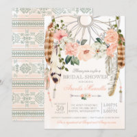 Blushing Dream Boho Dreamcatcher Bridal Shower