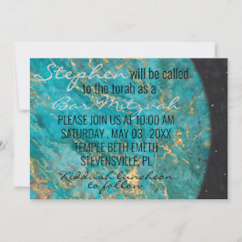 Invitación BM Bat Mitzvah Bar Mitzvah fuera de este mundo