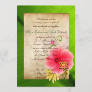 Invitación B'nai Mitzvah para Lisa (opción 2)