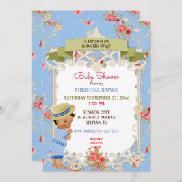 Invitación Boardwalk Victoriana Beach Summer Baby Shower