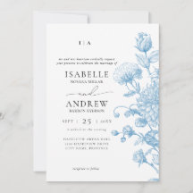 Boceto floral Boda