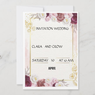 INVITACIÓN BODA