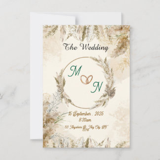 INVITACIÓN BODA