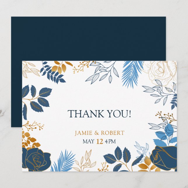 Invitación boda (Anverso / Reverso)