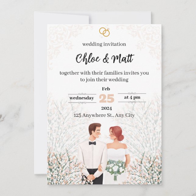 Invitación Boda (Anverso)