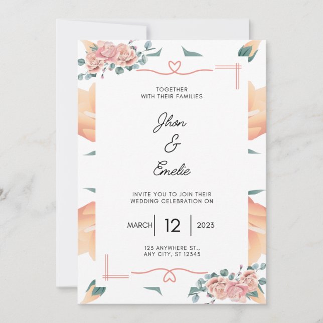 INVITACIÓN BODA 2023 (Anverso)