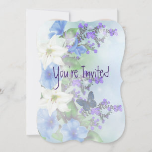 Invitación Boda 30 Aniversario Aster Jardín Flor