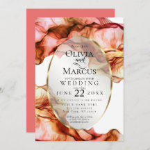 BODA | Abstracto acuarela Colores otoño 3