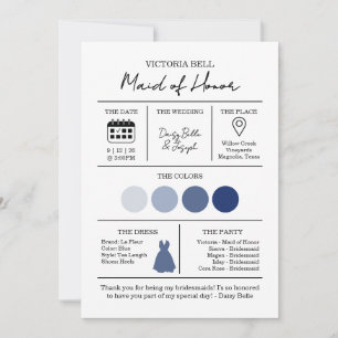 Invitación Boda Acuarela Costera de Playa Moderna Azul